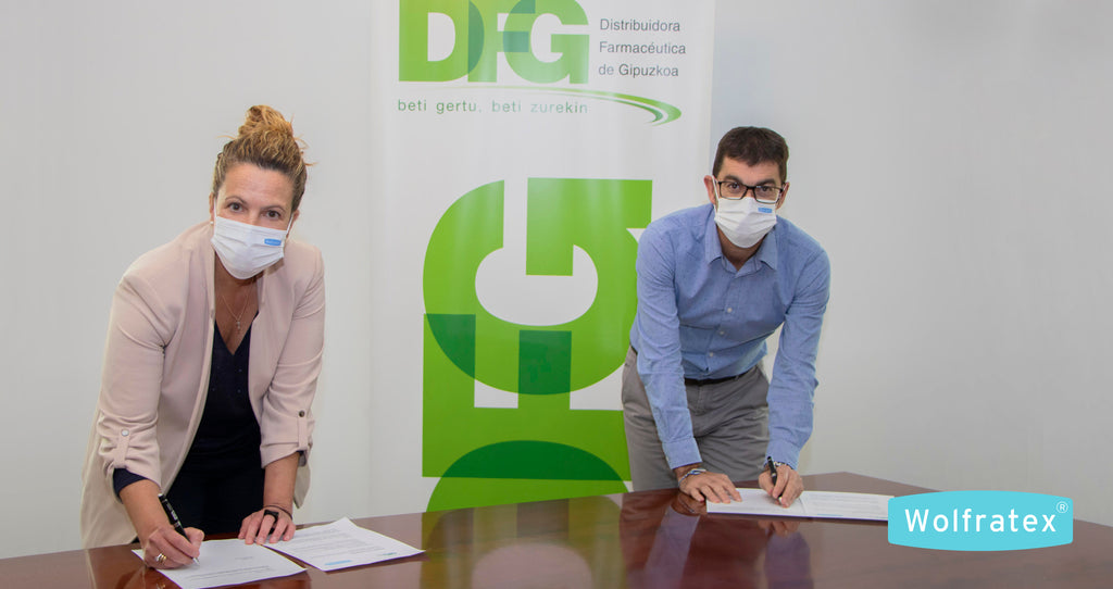 Acuerdo con la DFG para el suministro de mascarillas quirúrgicas tipo IIR